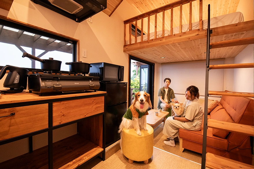 新コテージ外観イメージ