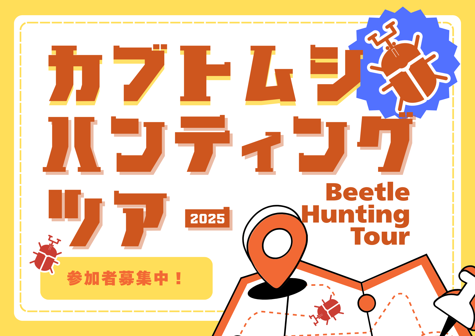 カブトムシハンティングツアー