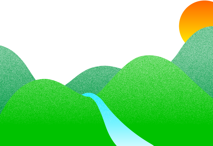 山のイラスト